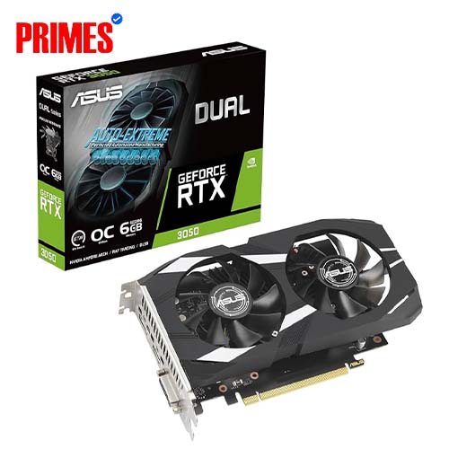 ASUS Dual GeForce RTX 3050 8GB GDDR6 Graphics Card