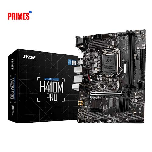 MSI H410M Pro Intel 10th Gen Micro-ATX Motherboard