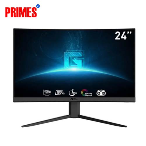 MSI Optix G24C4 23.6 Inch FHD Curved LED Gaming Monitor With 144Hz Refresh Rate