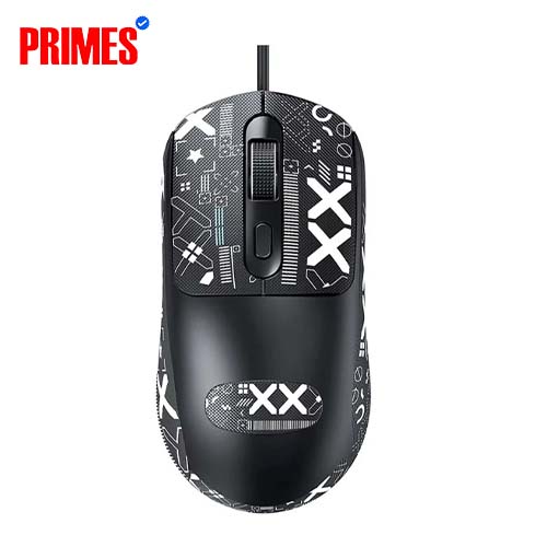 T-WOLF G580 Wired Mouse With Grip Tape