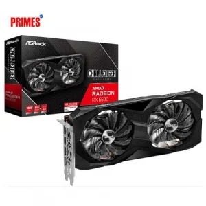 ASRock Radeon RX 6600 Challenger D 8GB GDDR6 Graphics Card