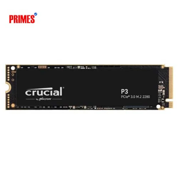 Crucial P3 500GB M.2 2280 NVMe PCIe Gen3x4 SSD