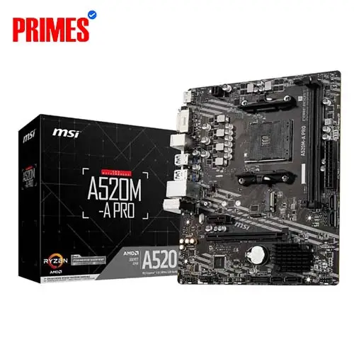 MSI A520M-A PRO AMD AM4 Micro-ATX Motherboard