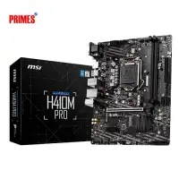 MSI H410M Pro Intel 10th Gen Micro-ATX Motherboard