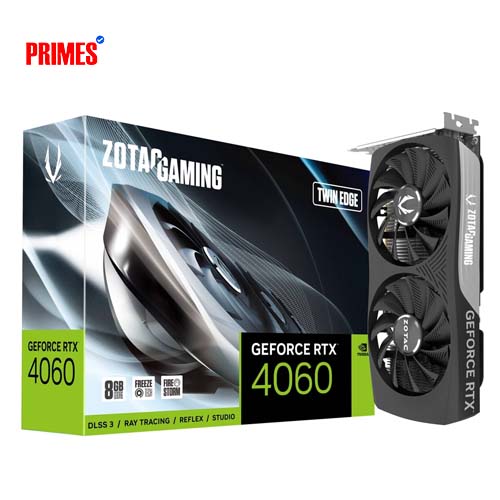 ZOTAC GAMING GeForce RTX 4060 Ti 8GB Twin Edge GDDR6 Graphics Card