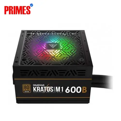 Gamdias M1‑600B 600W 80 Plus Bronze PSU