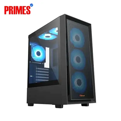 PC Power Crystal Mesh V3 BK ATX Gaming Casing