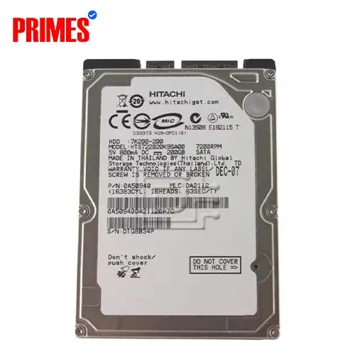 Hitachi Travelstar 7K2000 HTS722020K9SA00 2TB 2.5-Inch Hard Drive