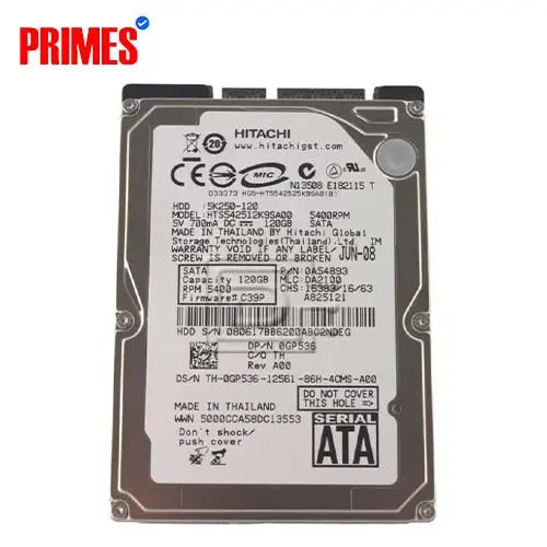 Hitachi Travelstar Z5K250 HTS542512K9SA00 250GB 2.5-Inch Laptop Hard Drive