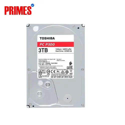 Toshiba P300 HDWD130XZSTA 3TB 3.5-inch SATA HDD