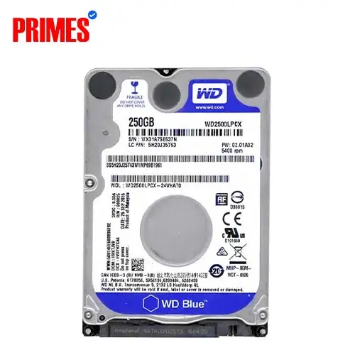 Western Digital Blue WD2500LPCX 250GB 2.5-Inch Laptop Hard Drive