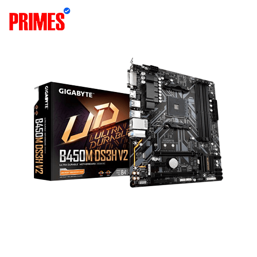 MOTHERBOARD GIGABYTE B450 DS3H V2 AMD