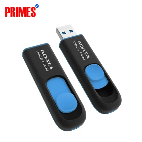 Adata UV128 Black Blue 64GB Pendrive