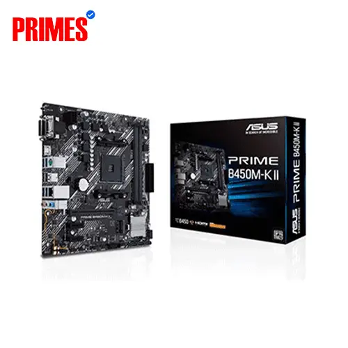 ASUS PRIME B450M-K II Motherboard