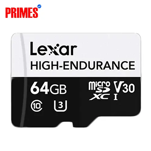 High-Endurance Memory Card – 64 GB (Class 10)
