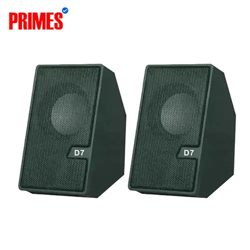 Pc Power SG-D7 2:0 Wired Stereo Black Mini Multimedia Speaker