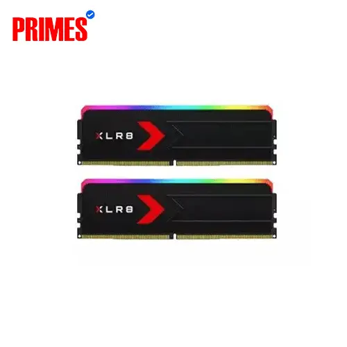 PNY 32 GB (16X2) XLR8 Gaming DDR5 RGB 6400 BUS CL36 Desktop RAM