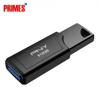 PNY Elite-X USB 3.2 Flash Drive – 512 GB (R220MB/s, W150MB/s)